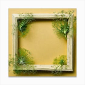 Dandelion Frame Canvas Print