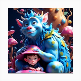 Trolls Canvas Print