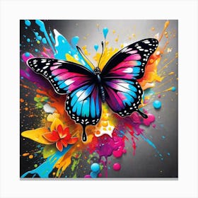 Butterfly Painting 43 Canvas Print