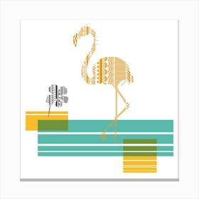 Flamingo Canvas Print