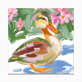 Duck 12 Canvas Print