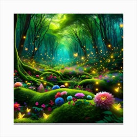 Fairy Forest Canvas Print