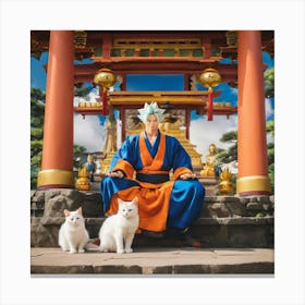 Naruto 9 Canvas Print