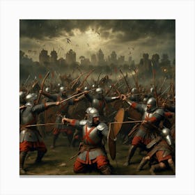 Battle Of Rome 1 Canvas Print