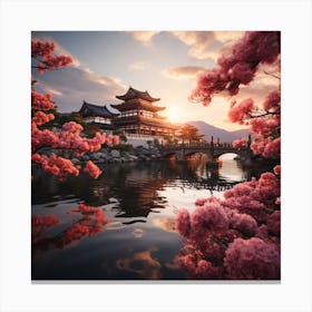 Asian Landscape 2 Canvas Print