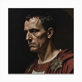 Portrait Of Julius Canvas Print