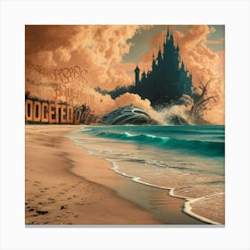 Sandcastle Canvas Print