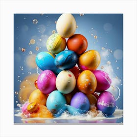 Easter Eggs 7 Canvas Print