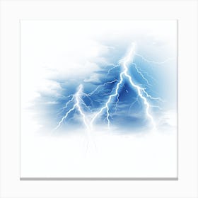 Lightning In The Sky 2 Canvas Print