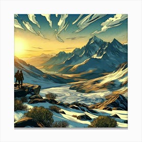 Alpine Serenity 14 1 Canvas Print