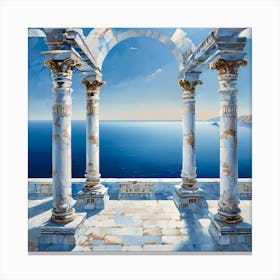 Aegean Sea Canvas Print