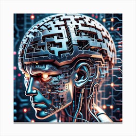 Artificial Intelligence Concept 1 Canvas Print