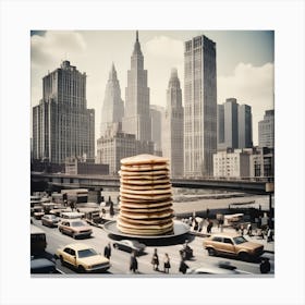 Stack Of Pancakes 2 Canvas Print