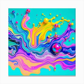 Abstract painting 2 Canvas Print