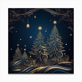 Elegant Christmas Design Series021 Canvas Print