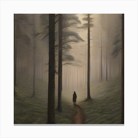 Walk In The Woods Canvas Print