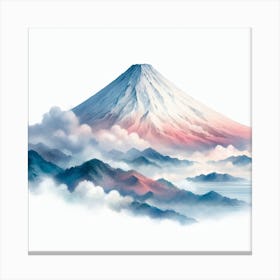 Japanese volcano Fuji 2 Canvas Print