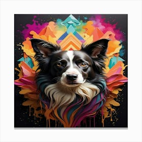 Border Collie Canvas Print