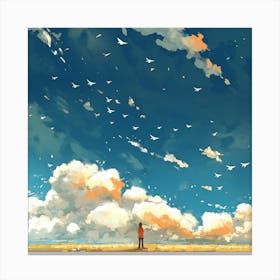 Infinite Skies VI Canvas Print