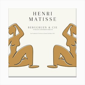 Henri Matisse 1 Canvas Print