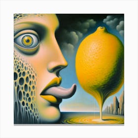 'The Lemon' Canvas Print