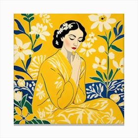 Asian Woman 9 Canvas Print