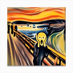 The Scream Canvas Print