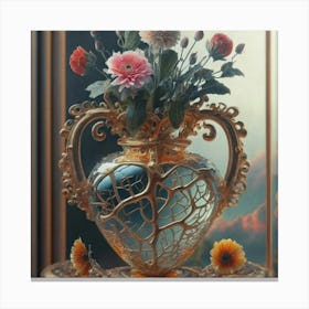 Vase Unique And Rare Decorative Antique 8 Canvas Print