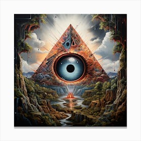 All Seeing Eye Canvas Print