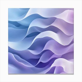 Abstract Wave Pattern 2 Canvas Print