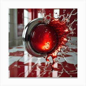 Red Jelly 13 1 Canvas Print