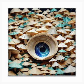 Eye Of The Mushroom Canvas Print