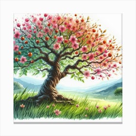 Cherry Blossom Tree 1 Canvas Print