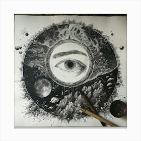 Eye Of The Universe Canvas Print