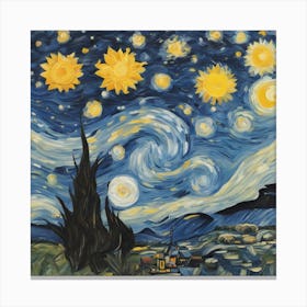 Starry Night Canvas Print