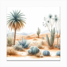 Desert Canvas Print