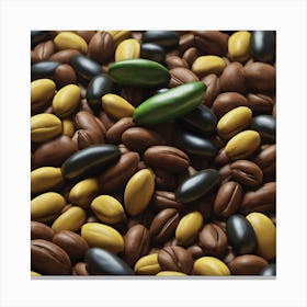 Coffee Beans 294 Canvas Print