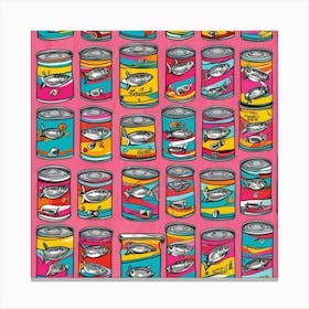 Sardines Art Prints (8) Canvas Print