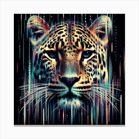 Creative Wild Animal Representation 17 Canvas Print