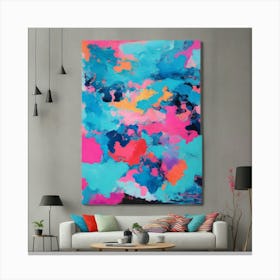 Abstract Painting Canvas Print