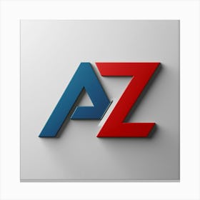 Az Logo Canvas Print