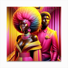Afrofuturism 18 Canvas Print