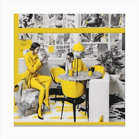 Yellow Room Canvas Print