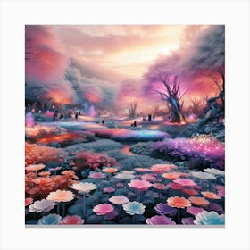 Fairy Garden 1 Canvas Print