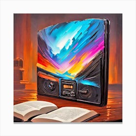 Open Book 6 Canvas Print