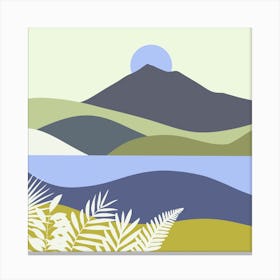 Mountain Landscape 9 Canvas Print