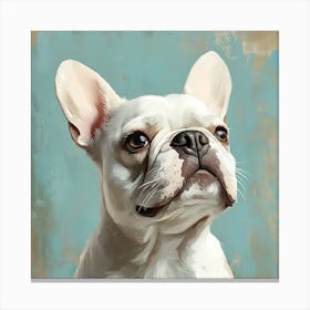 French Bulldog Calm Oil Painting 1 Leinwandbild