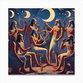 Egyptians Canvas Print