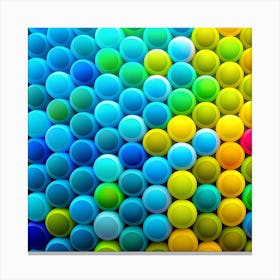 Colorful Bubbles Canvas Print