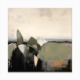 The May Contemporarry Lendscape 5 Canvas Print